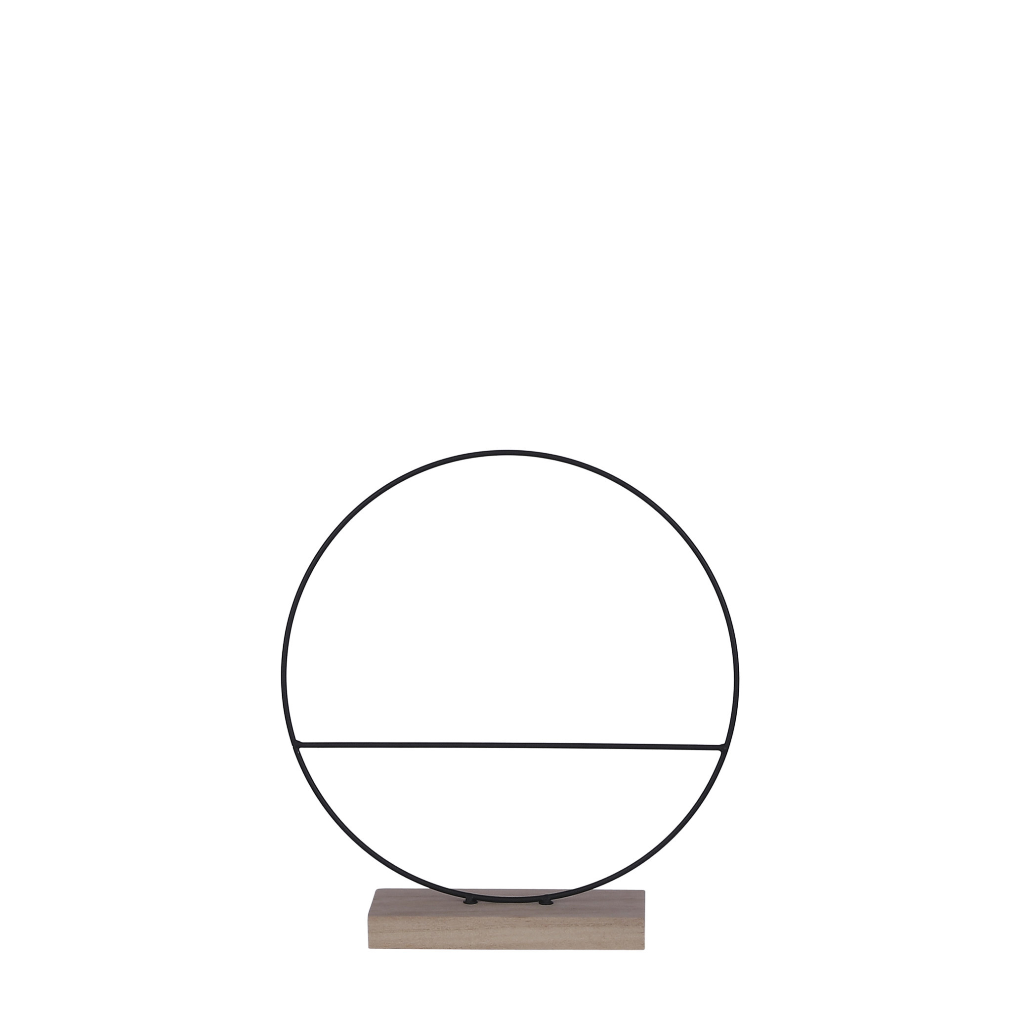 Decoration Circle - Black - 7cmx30cm