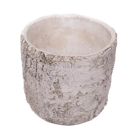 Dijk Planter Cement D13.5x12.5cm