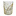 Dijk Tealight Holder Glass -Gold and White Leaf Pattern 10x10x13cm