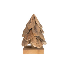 Dijk Mini Tree 3D Teak Erosion Wood 14x14x21cm