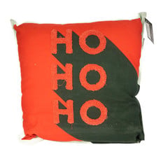 Cushion HoHoHo Red - l45xw45xh10cm