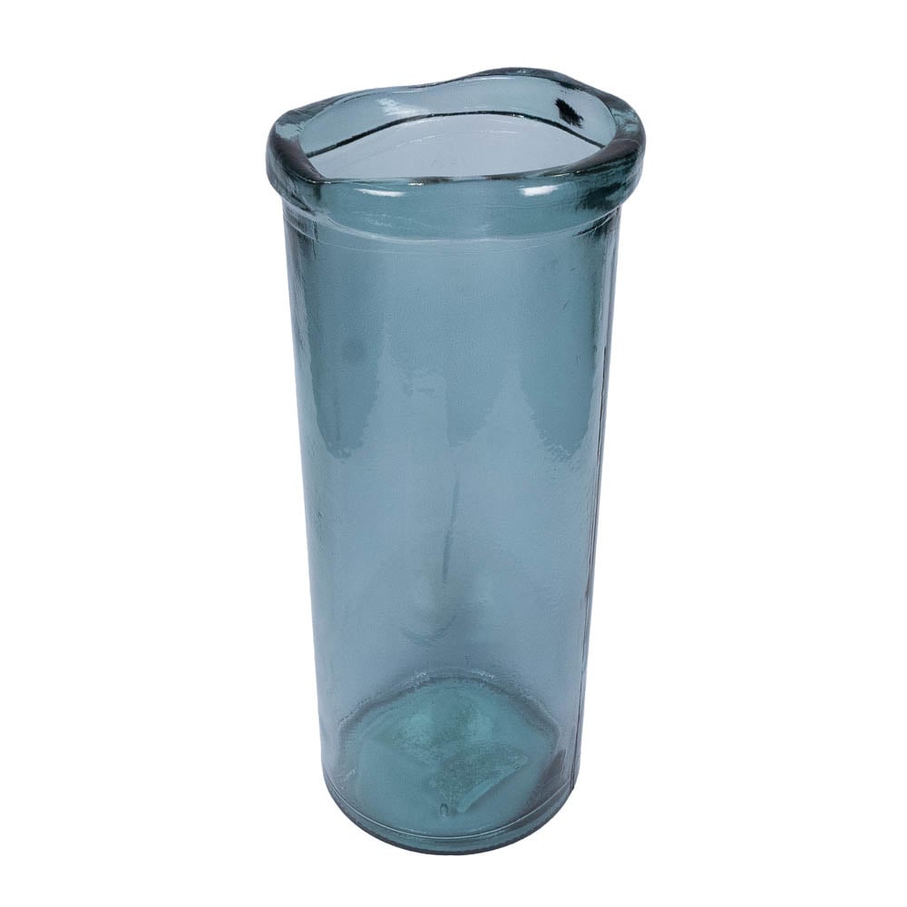 Vase Recycled Glass - Cylinder