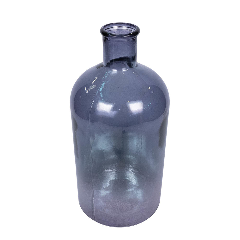 Bottle Recycled Glass - Flat Bottom