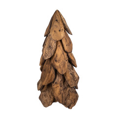 Teak Christmas Tree 3D 40cm