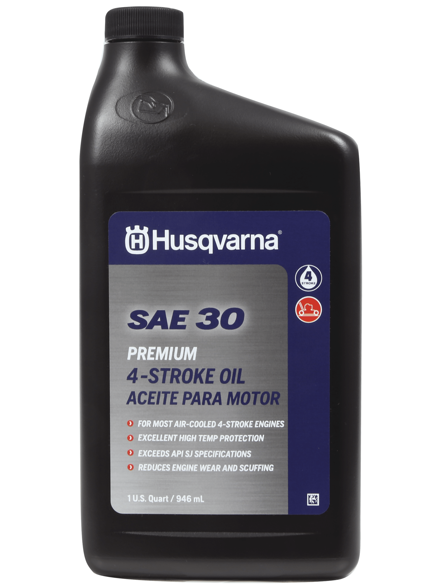 Husqvarna SAE 30 4-Stroke Oil - 0.95 L