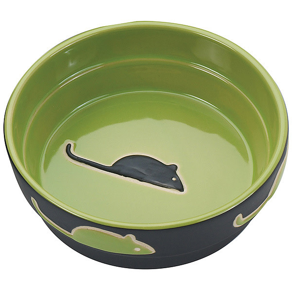 Ethical Products Inc. Fresco Cat Dish Green 5"
