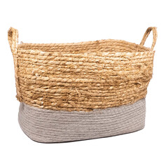 Basket Wide Blue Strip Medium 40x27x24