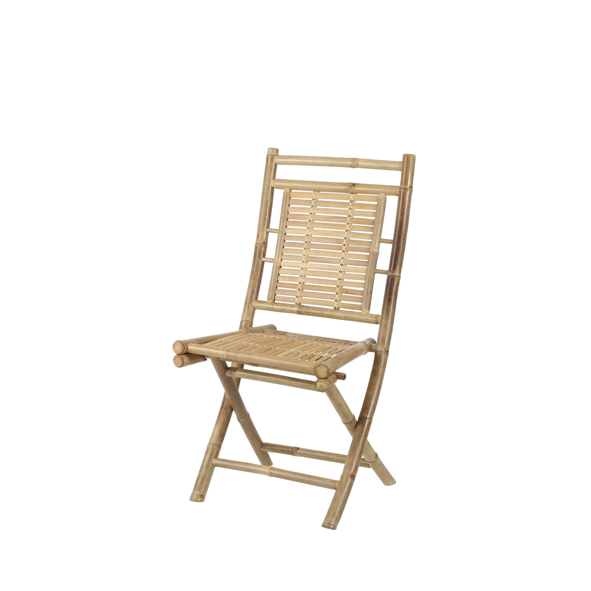 Mica Tropical Chair Bamboo Brown - l45xw55xh90cm