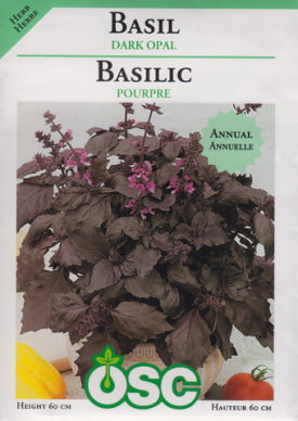 OSC Dark Opal Basil Seeds 3130