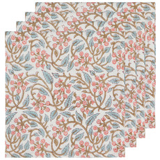 Danica Napkins - Set of 4 - Block Print - Meadow