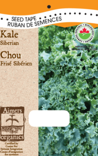 OSC Kale Siberian Organic Seed Tape (4211)