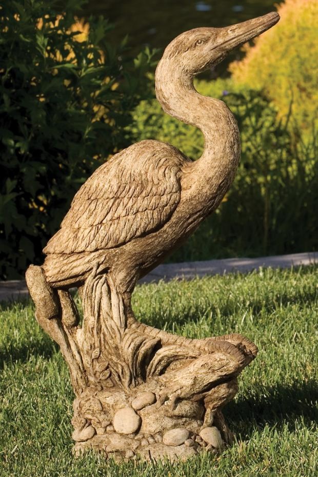 Massarelli's Garden Statue - 29" Heron