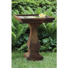 Massarelli's Garden Statue - Chelsea Square Bird Bath 26"