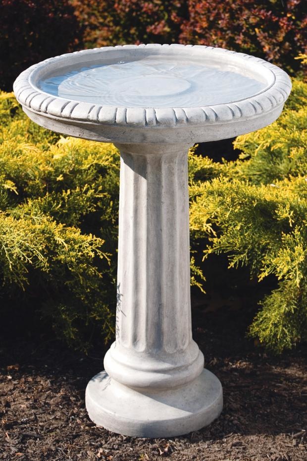 Massarelli's Garden Statue - Roman Bird Bath 26.25"