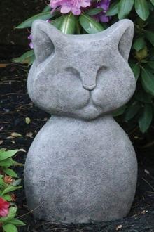 Massarelli's Garden Statue - 16" Contemporary Cat