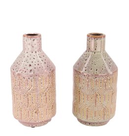 Dijk Bottle Cermic Speckled Pattern - 13x25cm