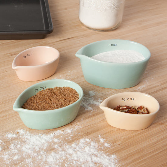 Danica Measuring Cups - Ceramic Set of 4 - Cloud