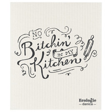 Danica Danica - Swedish Dish Cloth - No Bitchin' in My Kitchen