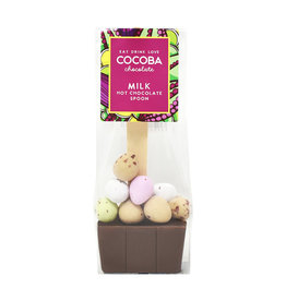 Cocoba Cocoba - Mini Easter Hot Chocolate Spoon 50g