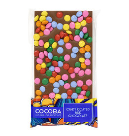 Cocoba Cocoba - Candy Coated Milk Chocolate Bar - 100g -  single