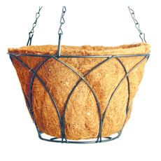 Pacific Rim Pacific Rim - Lotus Design Hanging Basket w/Coco Liner