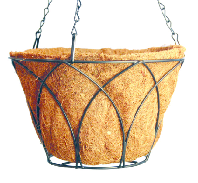 Pacific Rim Pacific Rim - Lotus Design Hanging Basket w/Coco Liner