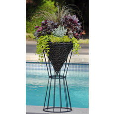 Pacific Rim Pacific Rim - Reversible Plant Stand for 12'', 14'' and 16'' Baskets - Black