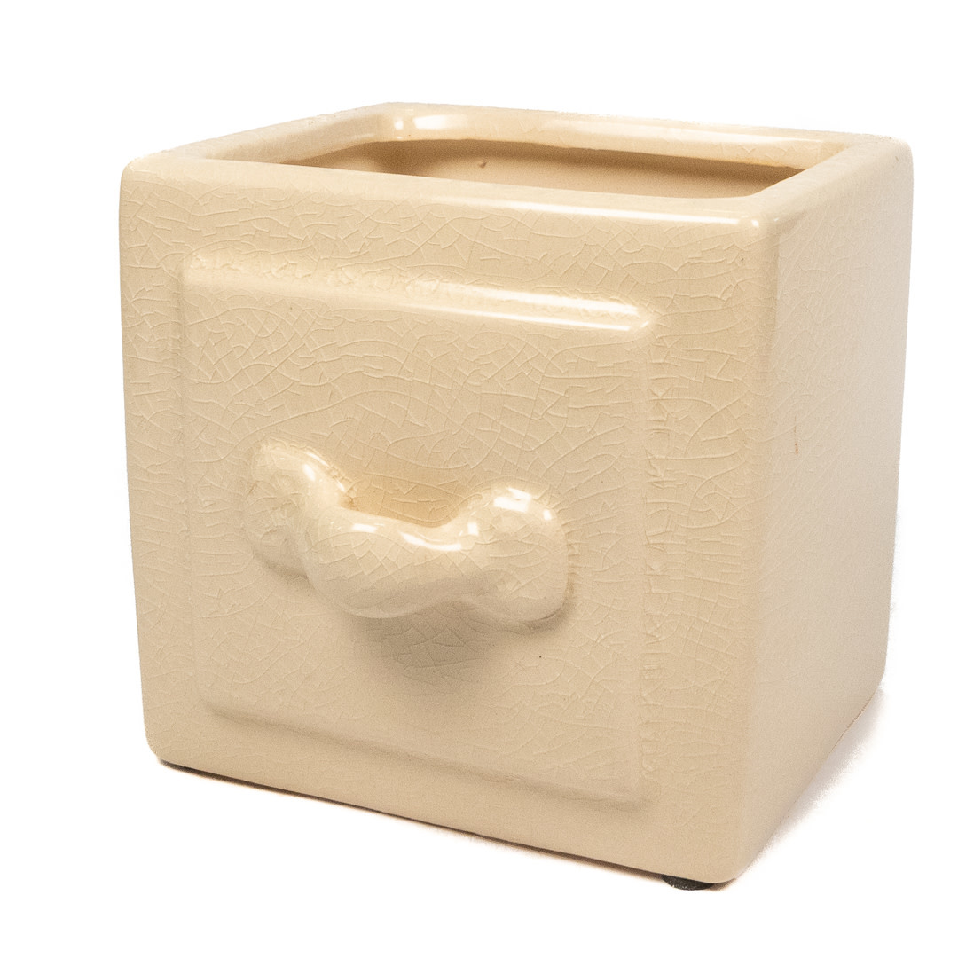 Dijk Drawer Planter Ceramic 12x9.5x12cm Assorted