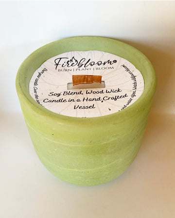 Firebloom Firebloom Soy Wood Wick Candle