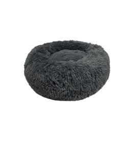 Goo-Eez Luxury Round Furry Plush Bed