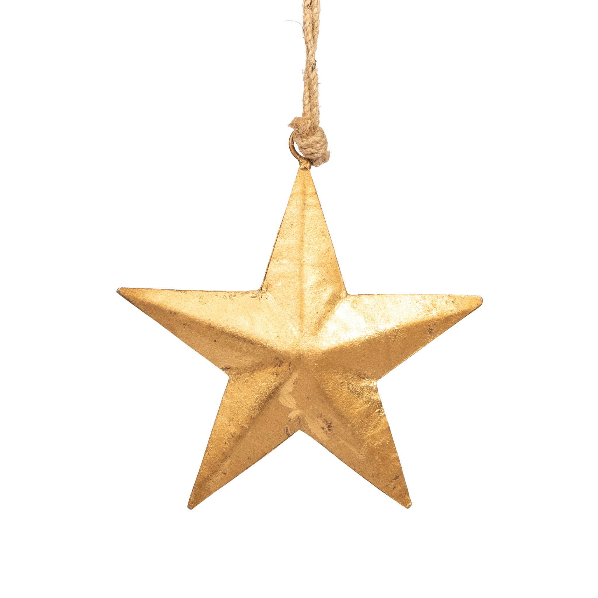 house of seasons Star Ornament Gold - d15cm