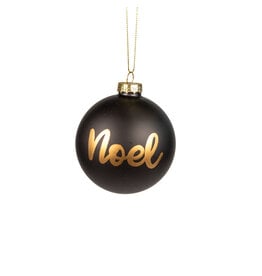Ornament Ball Glass Noel - 8cm