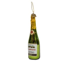 EC Merry Christmas Champagne Ornament - 5"