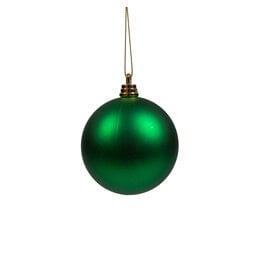 Matte Green Ball Ornament - 3"