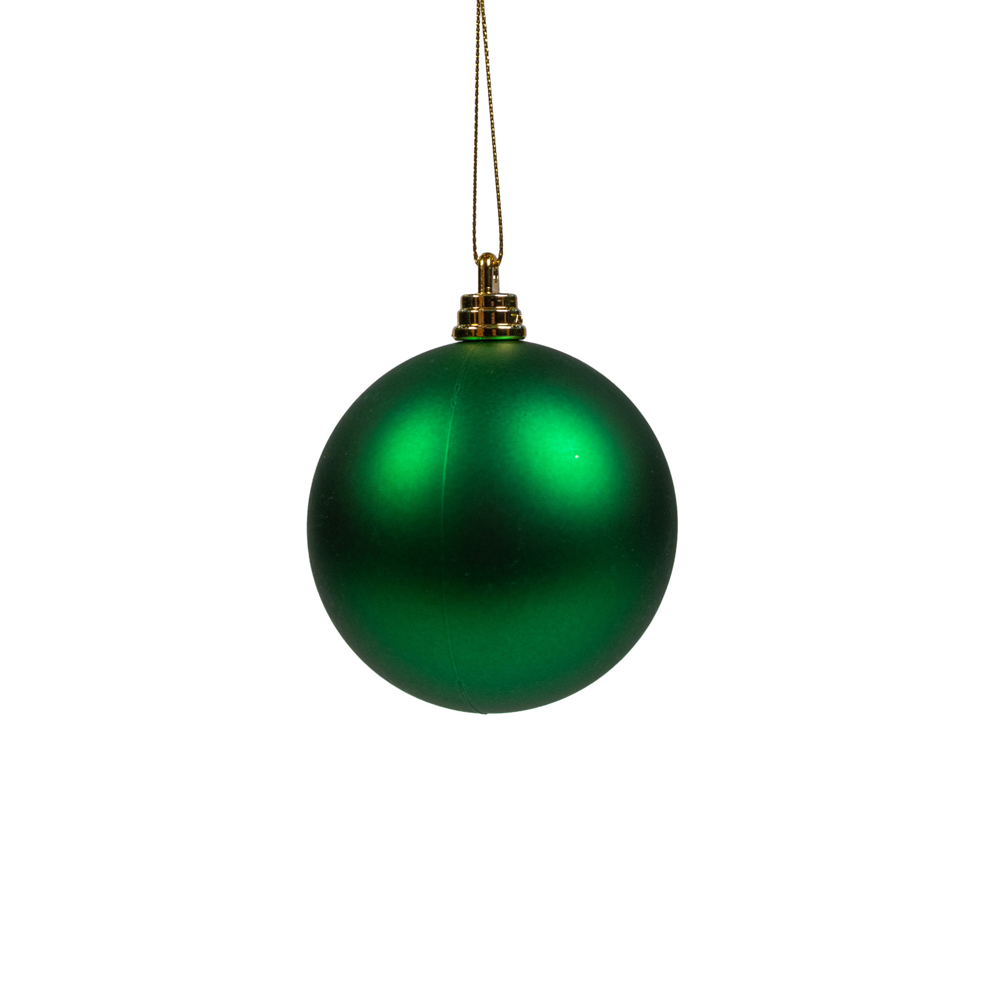 Matte Green Ball Ornament - 3"