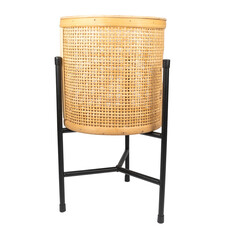 Mica Leandro Plant Stand -with Mesh Pot sold together