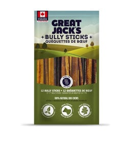 Great Jack's Bully Stick - Odor Free 6 Pack