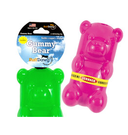 Ruff Dawg Gummy Bear Crunch Dog Toy 6"