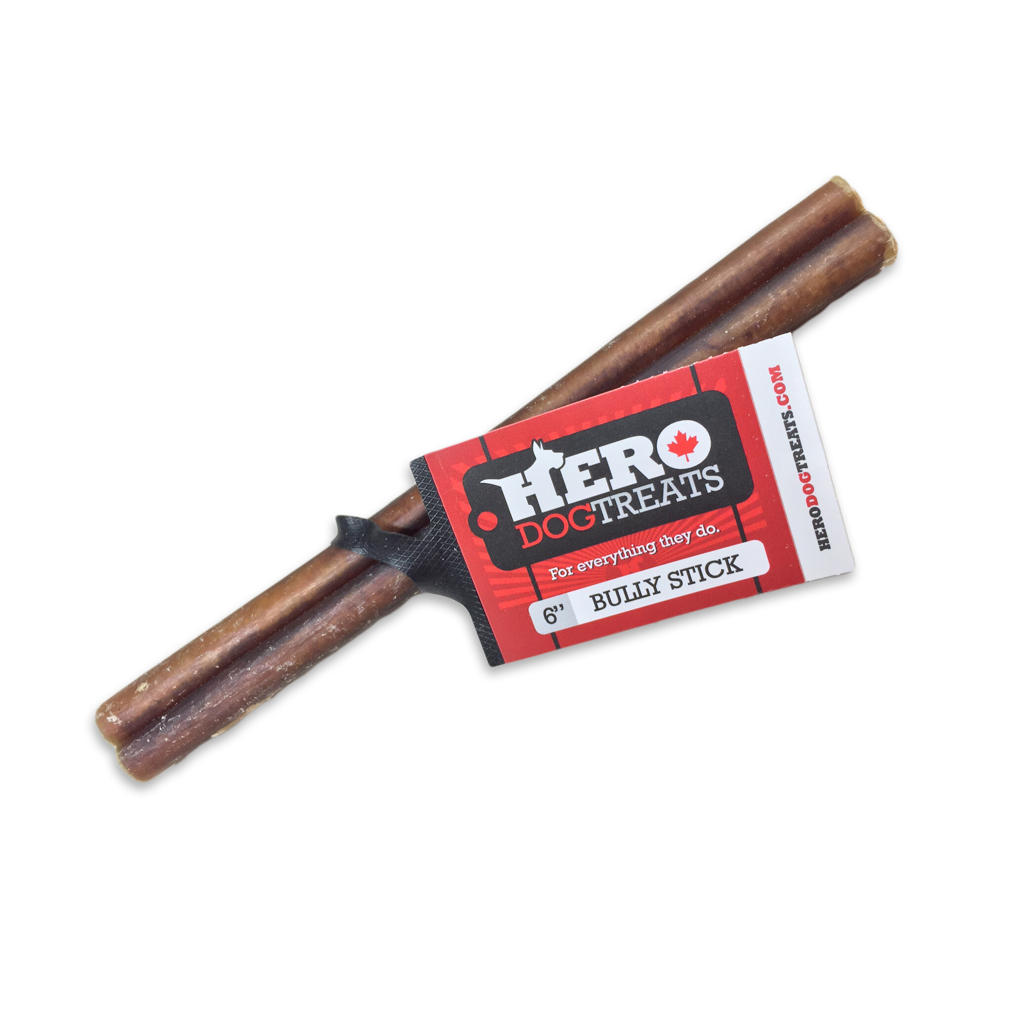 Hero Dog Treats Bully Stick 6"