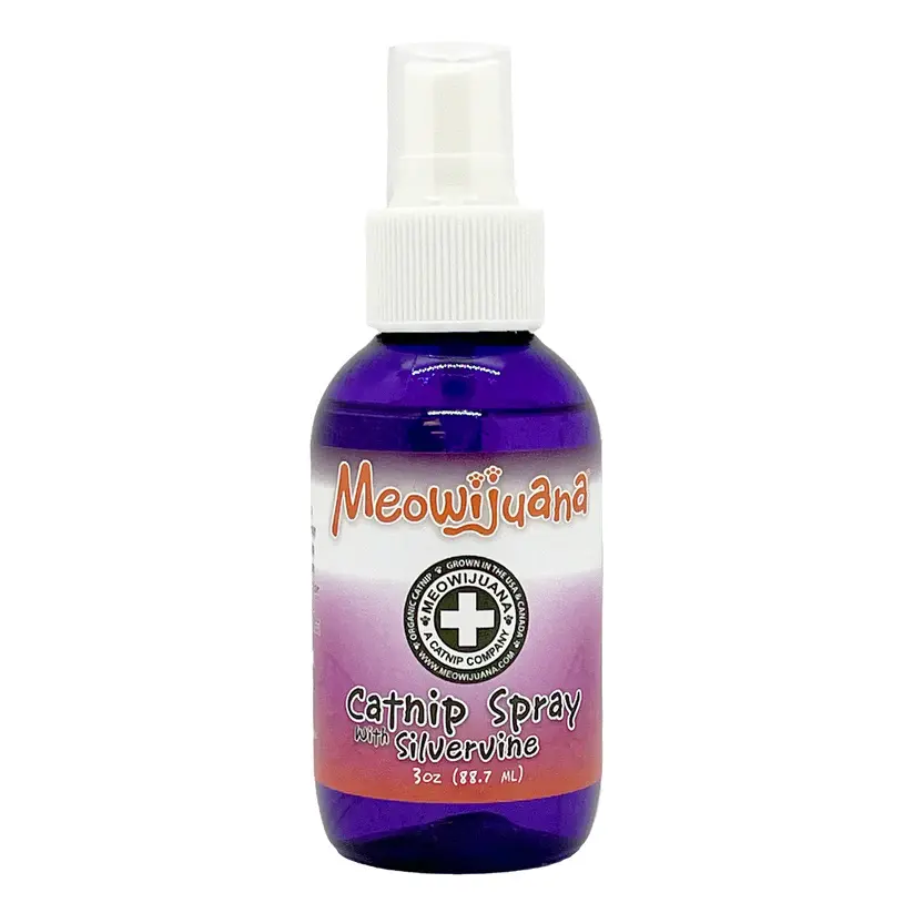 Meowijuana Catnip Spray with Silvervine - 3 oz