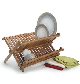 Natural Living Natural Living - Bamboo Collapsible Dish Rack