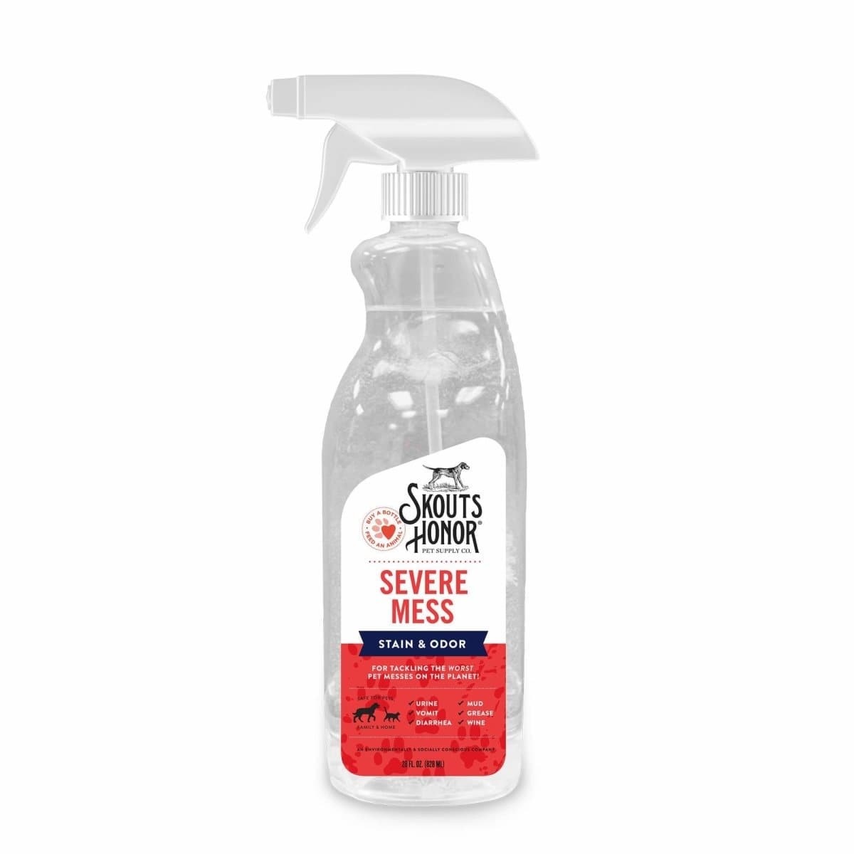 Skouts Honor Severe Mess Stain & Odor Spray Advanced - Dogs