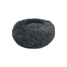 Goo-Eez Luxury Round Furry Plush Bed