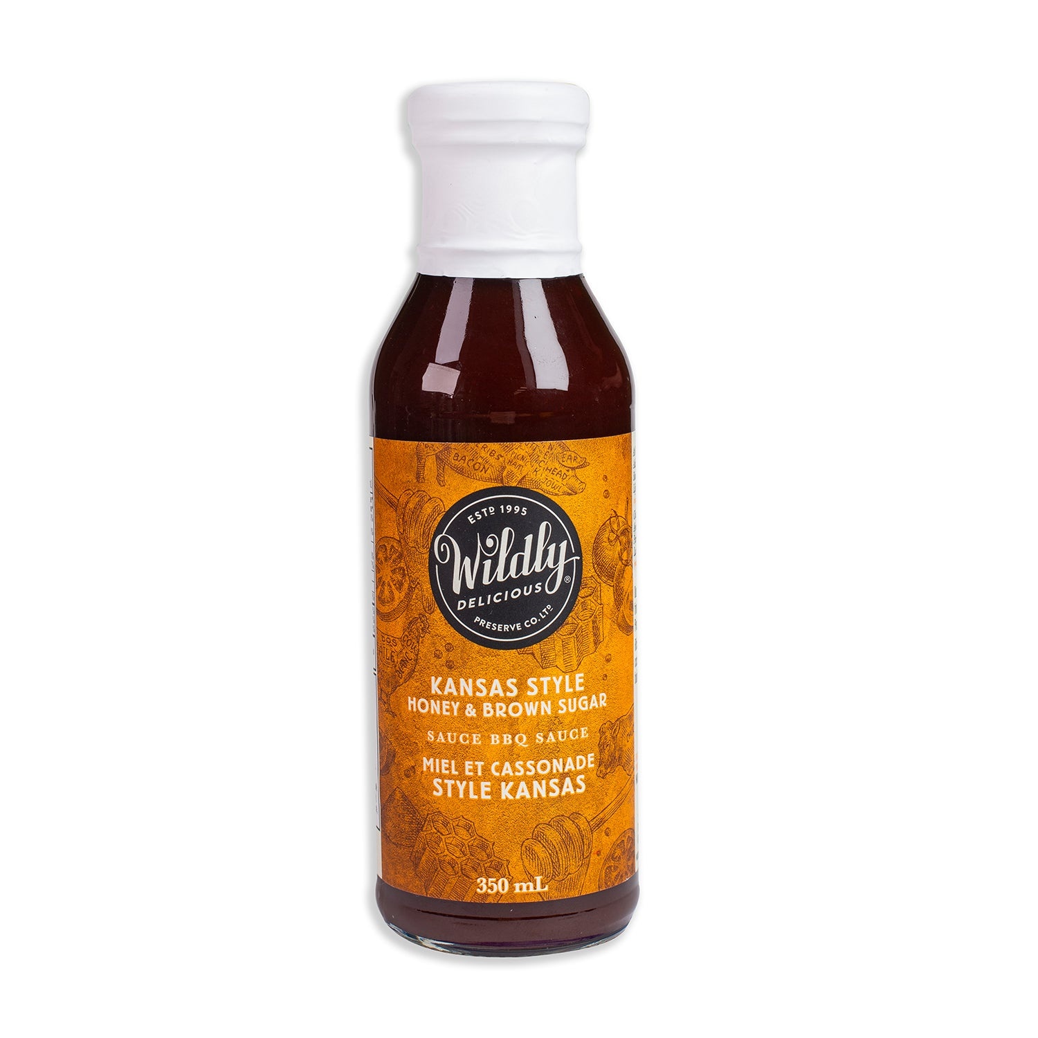 Wildly Delicious Wildy Delicious - BBQ Sauce Kansas Style Honey
