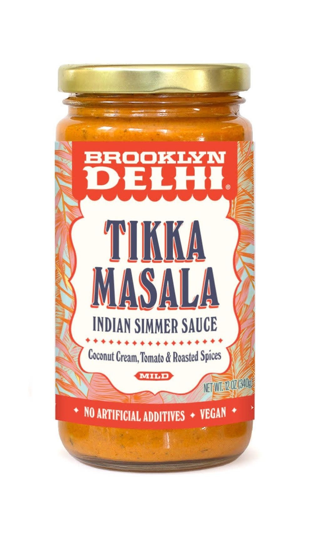 Brooklyn Delhi Tikki Masala Indian Simmer Sauce - single