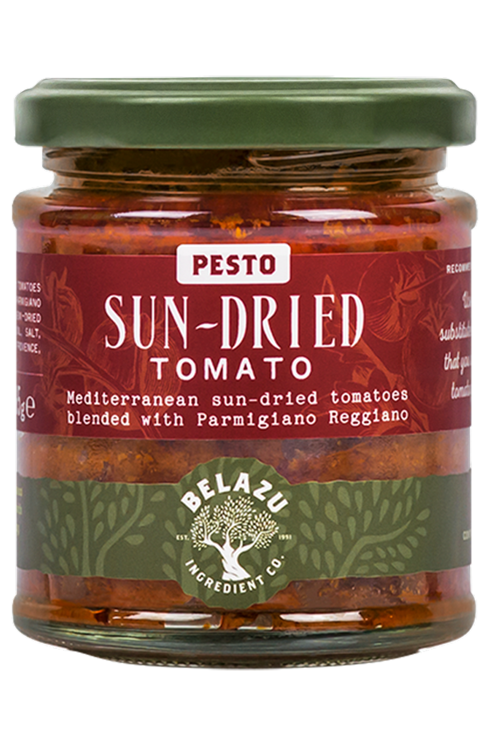 Belazu Belazu - Sun-Dried Tomato Pesto 165gr - 190ml