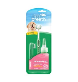 Fresh Breath by TropiClean TropiClean Fresh Breath Oral Care Brushing Kit Puppy - 2oz