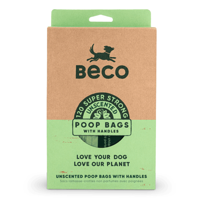 Beco Pets Unscented Degradable Handle Bags x120
