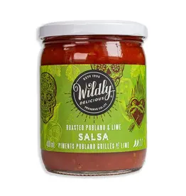 Wildly Delicious Wildly Delicious Salsa 430ml Roasted Poblano & Lime