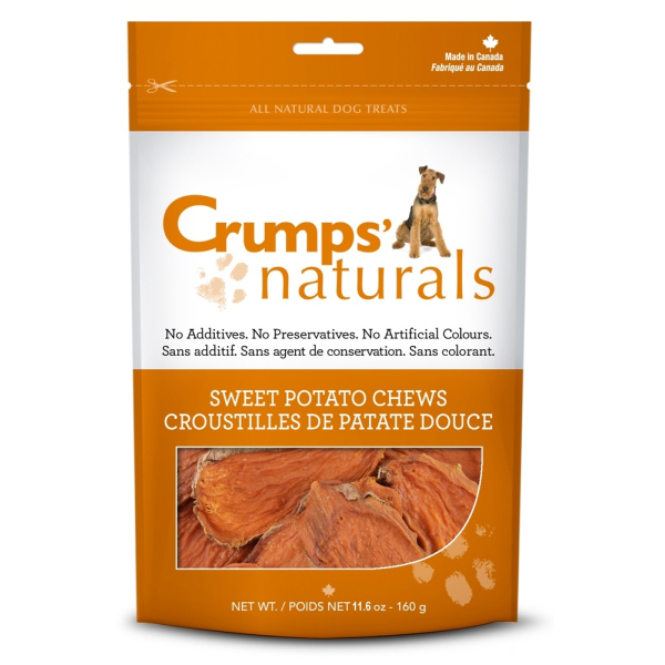 Crumps Naturals Dog Sweet Potato Chews